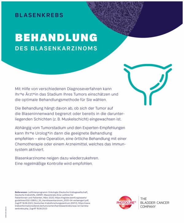 Behandlung des Blasenkarzinoms