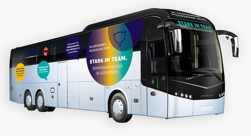 Tourbus 2025 Tourbus 2025 Blasenkrebsroadshow